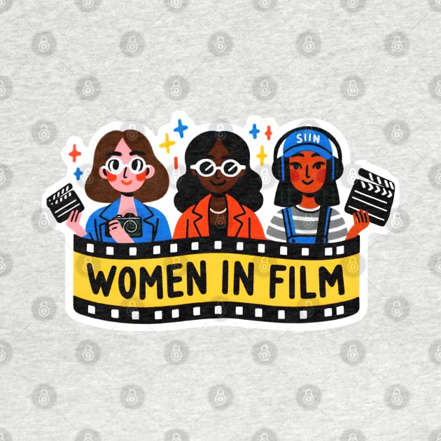 Support Women in Film - Cinema Sisterhood by PuckDesign